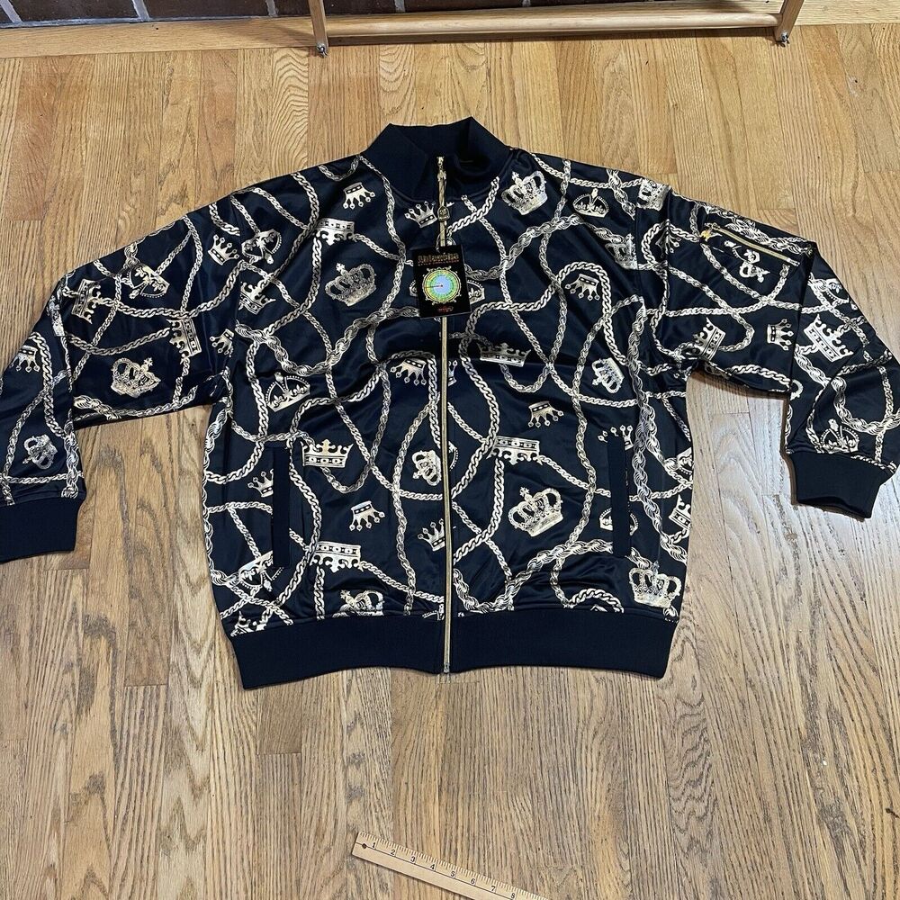 NWT ABLANCHE Crowns, Chains, Batman Medieval Hoodie Size 3XL